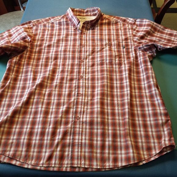 WolverineMen's XXL Short sleeve Button Down Shirt - Picture 1 of 6